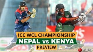 ICC WCL Championship, Nepal vs Kenya, Preview: Hosts look to continue their home domination